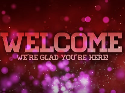 Bokeh Celebration Welcome