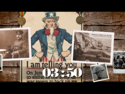 Memorial Day Wall Countdown