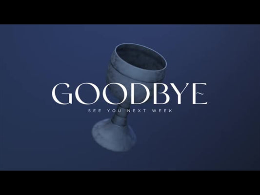 Maundy Thursday Ink Goodbye