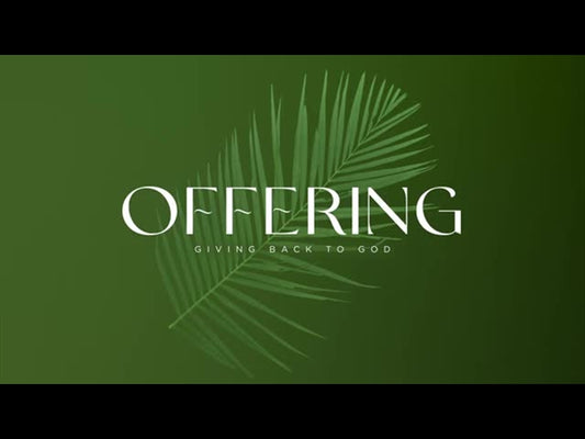 Palm Sunday Ink Offering