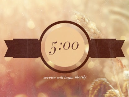 Wheat Field Countdown