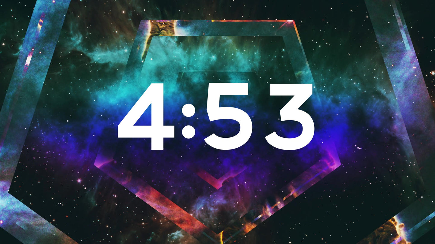 Colorful Space Countdown