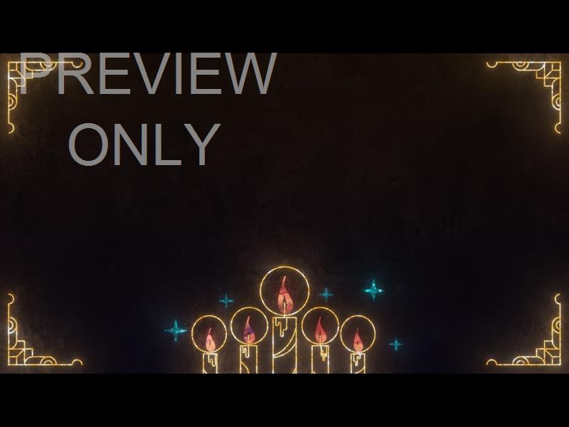 Christmas Frames Candles