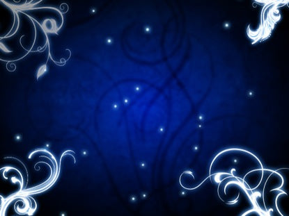 Blue Glowing Vines