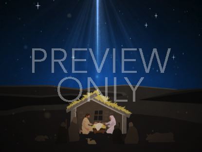 Christmas Artwork Nativity