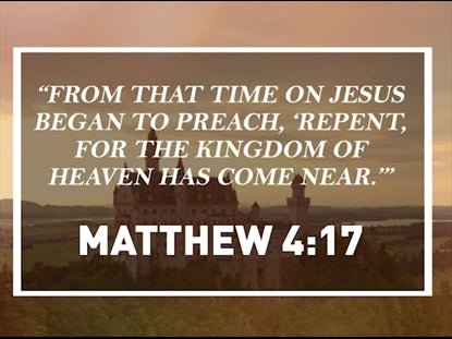 Matthew The King And His Kingdom Scripture Motion