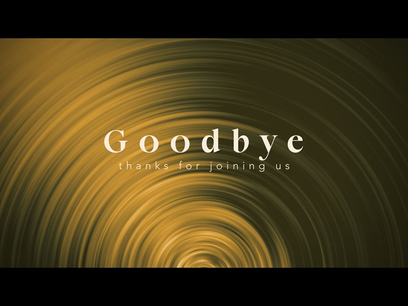 As The Seasons Turn Goodbye