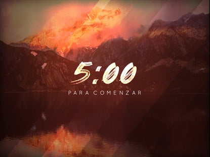 Raised Hallelujah Countdown Spanish