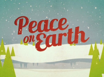 Christmas Welcome Peace On Earth