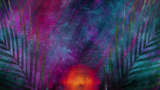 Radiant Paint Palms 03