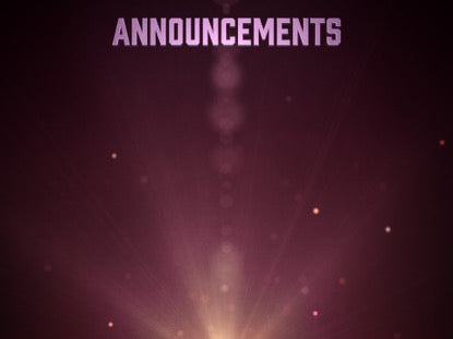 Particle Glow Announcements