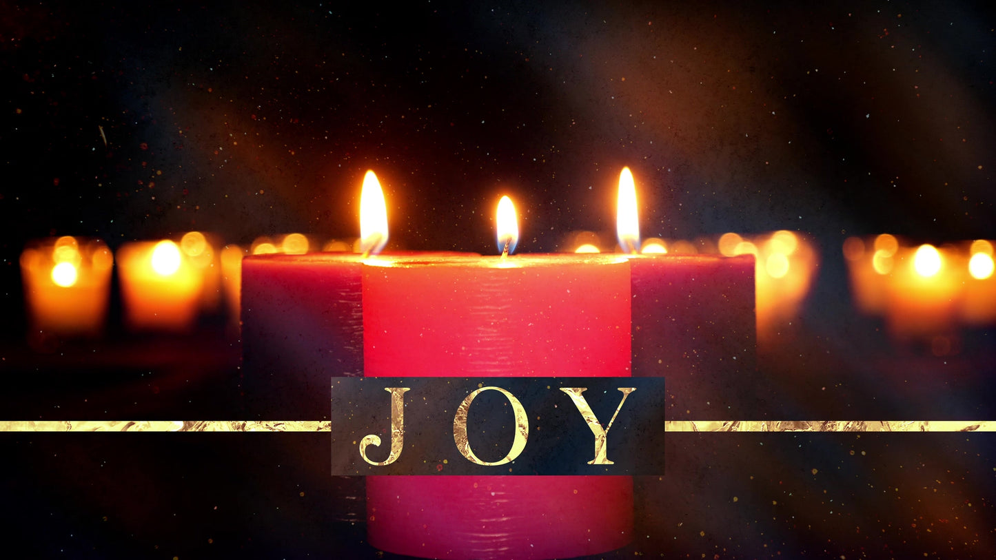Candlelight Advent Joy Still
