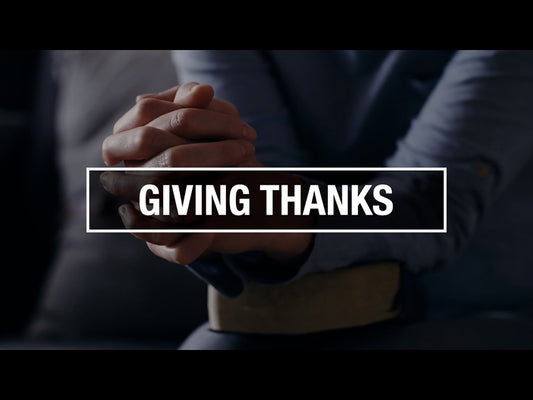 Giving Thanks
