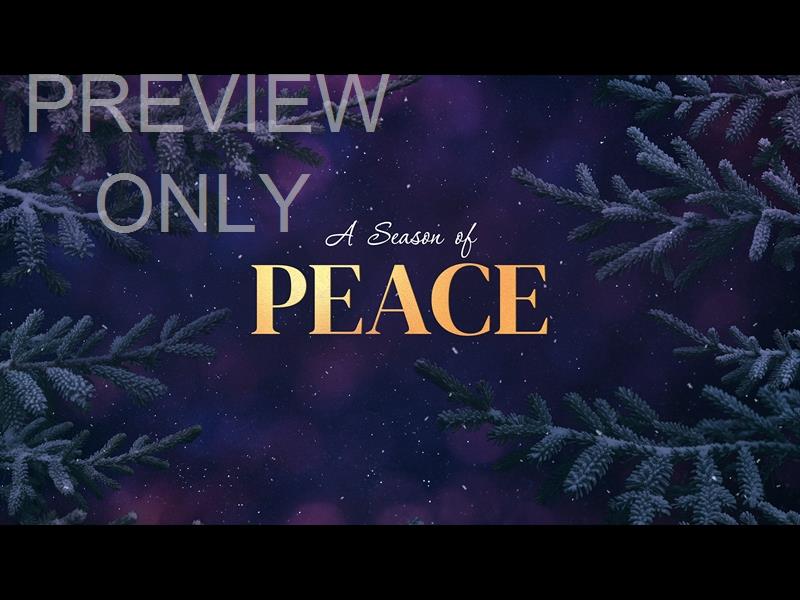 Christmas Wintertide Peace Still