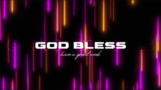 Neon Rain God Bless Still