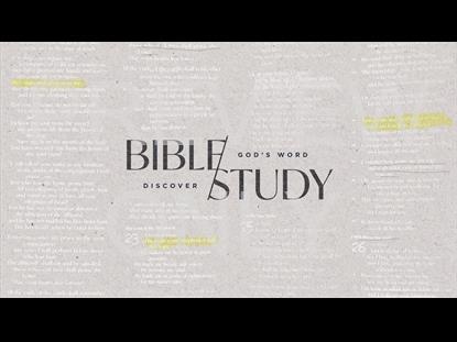 Bible Study Title Graphic