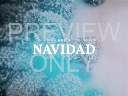 Aerial Snow Christmas - Spanish