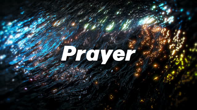 Reflective Water Prayer