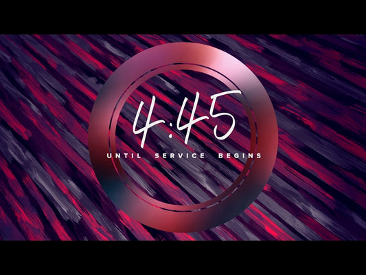 Good Friday Color Brush Countdown