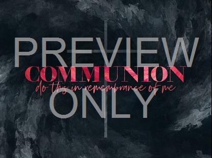 Paint Swirl Communion