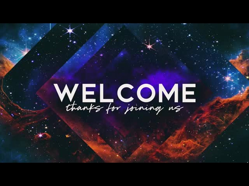 Colorful Space Welcome