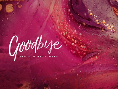 Marble Glaze Goodbye