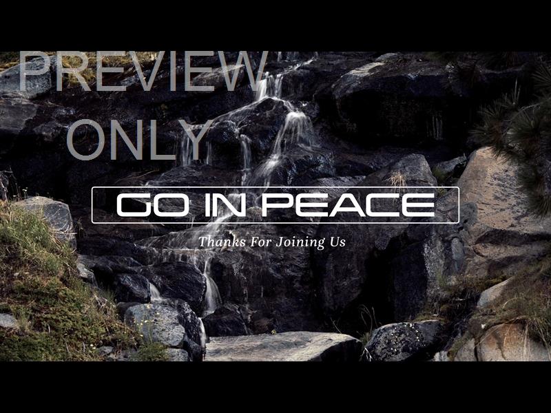 Yosemite River Go In Peace Still