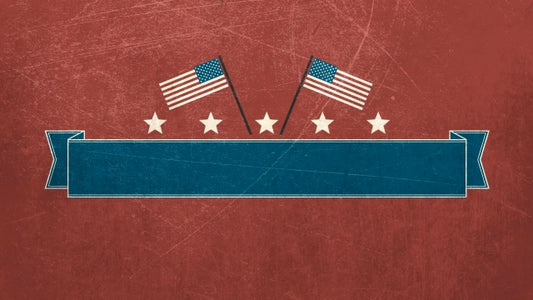Vintage Independence Day Title Blank