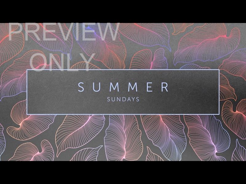 Tropical Night Summer Still