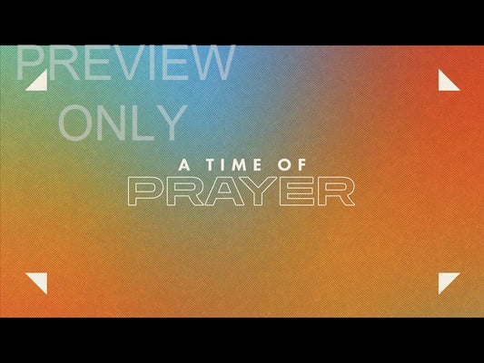 Shaped To Serve - A Time Of Prayer Still