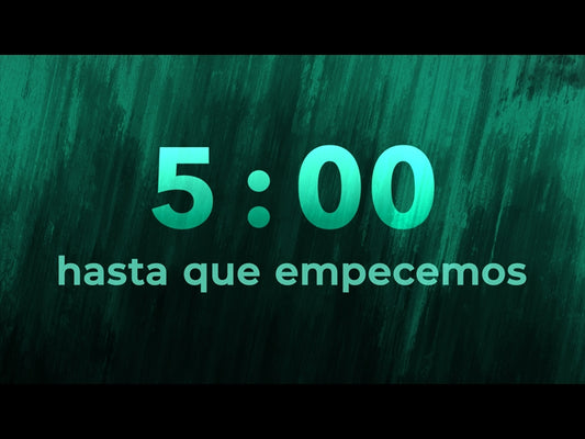 Cuenta Atrás Para Los Tonos Verdes