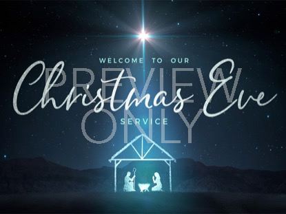 Starlight Nativity Christmas Eve