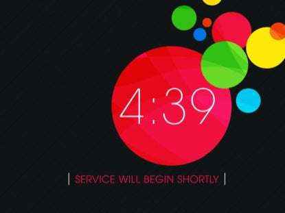 Colorful Bubbles Countdown