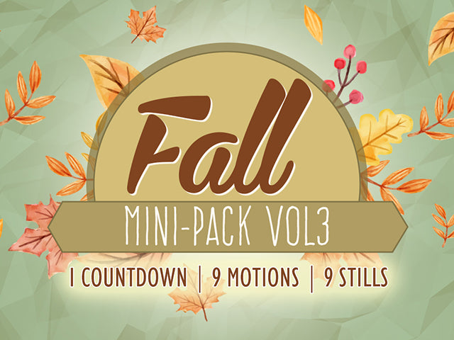 Fall Mini-Pack Vol 3