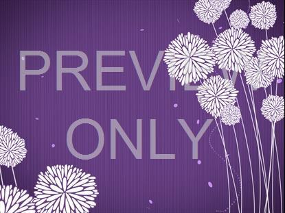 Mothers Day Art Purple