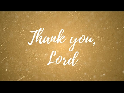 Thank You Lord