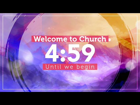 Mountain Painting Countdown