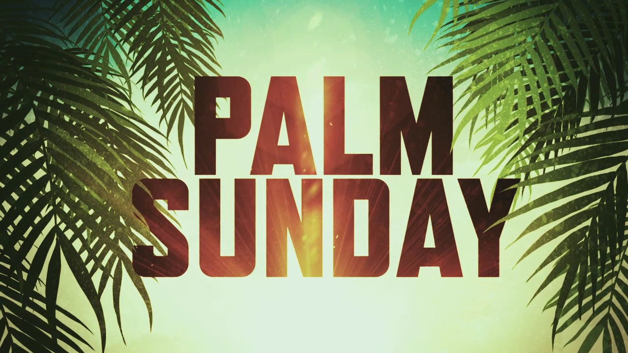 Palm Sunday Title Slide