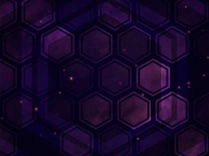 Hexa Fog Purple Grid