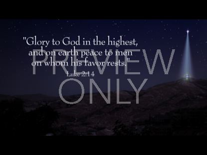 Luke 2:14 Still