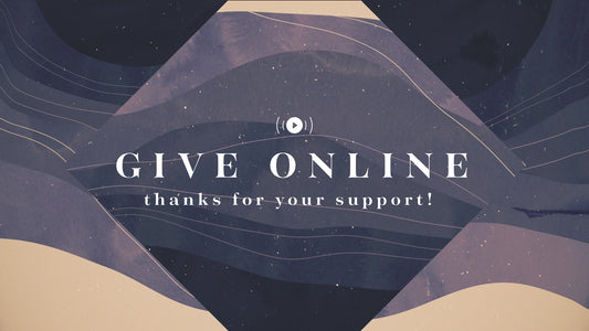 Holy Week Waves: Give Stream