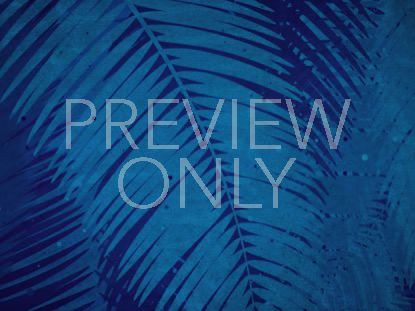 Palm Sunday Watercolors Blue Fast