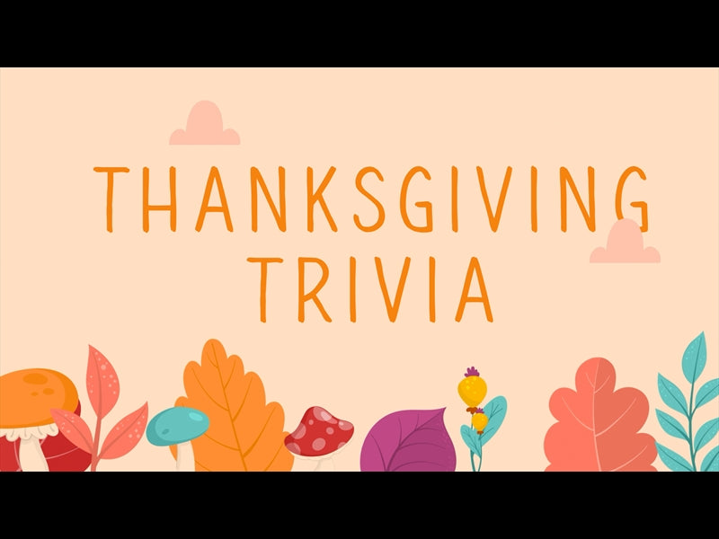 Thanksgiving Trivia Countdown 4