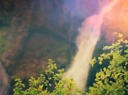 Tall Waterfall Nature