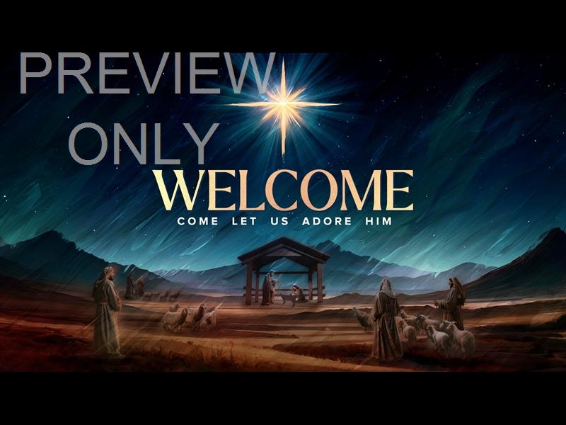 Christmas Story Christmas Welcome Still