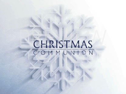 Frosted Snowflake Communion Still