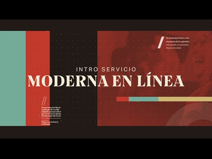 Intro Servicio Moderno En Linea
