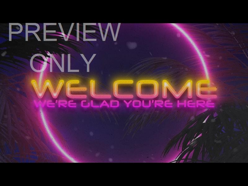 Neon Frames: Volume Two Welcome Still