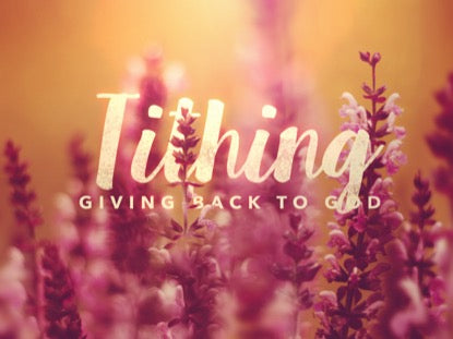 Vibrant Blooms Tithing Motion