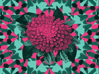 Flower Power Mothers Day Blank